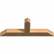 Ekena Millwork Portland Smooth Timber Gable Bracket, Western Red Cedar, 36"W x 13"H x 3 1/2"D x 3 1/2"F, 9/12 Pitch GBW036X13X0404POR00SWR - alternate 2
